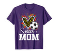 My Favorite Soccer Ball Mom Leopard Hoodie - Minimalist Print Unisex - T-Shirt, Sweatshirt, Hoodie