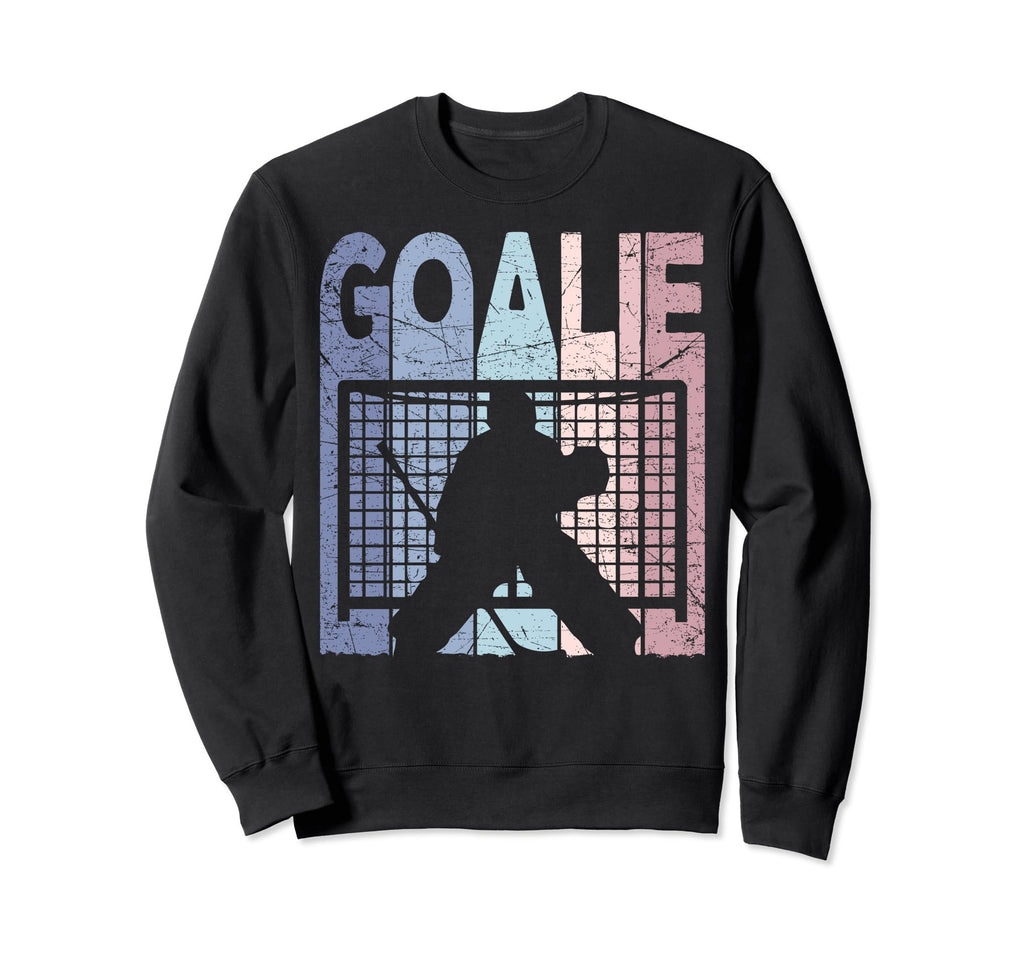 Ice Hockey Goalie Ice Hockey Sweatshirt - Aesthetic Graphic for Adults - T-Shirt, Sweatshirt, Hoodie