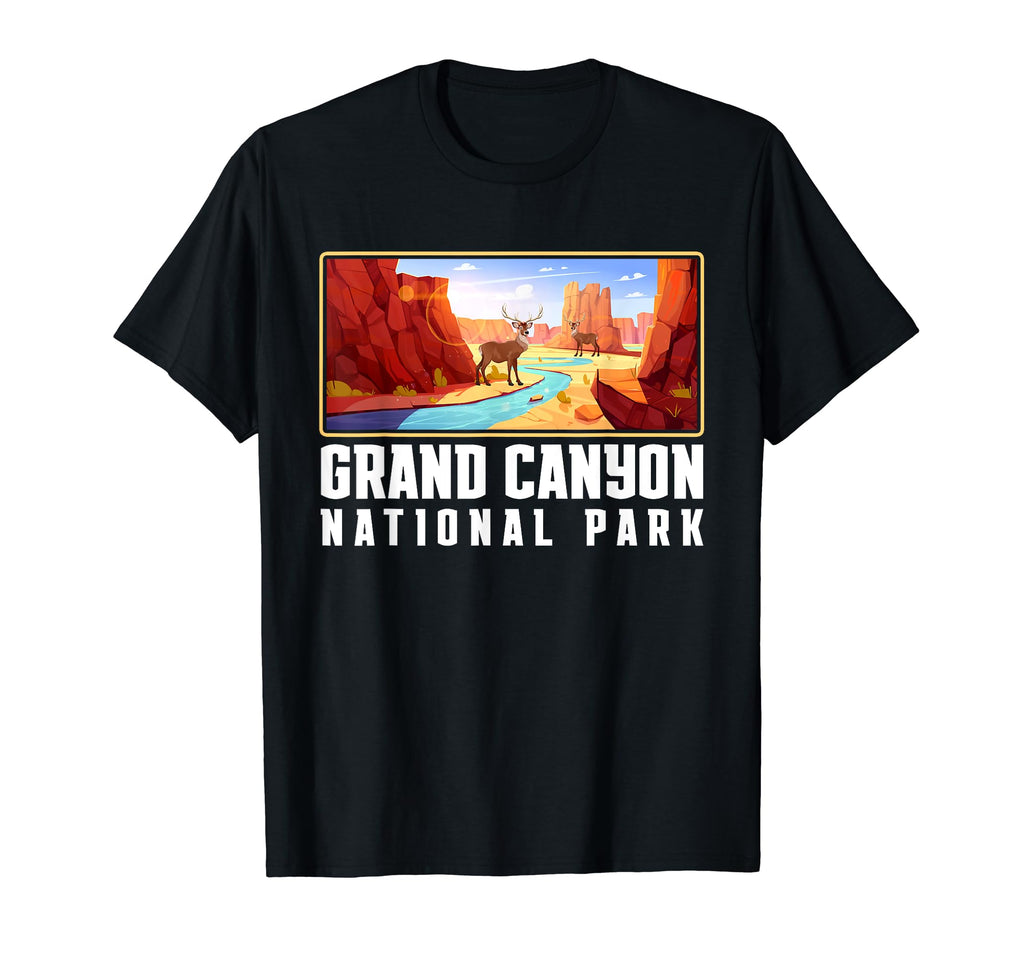 Grand Canyon National Park Arizona T-Shirt - Minimalist Print Unisex - T-Shirt, Sweatshirt, Hoodie