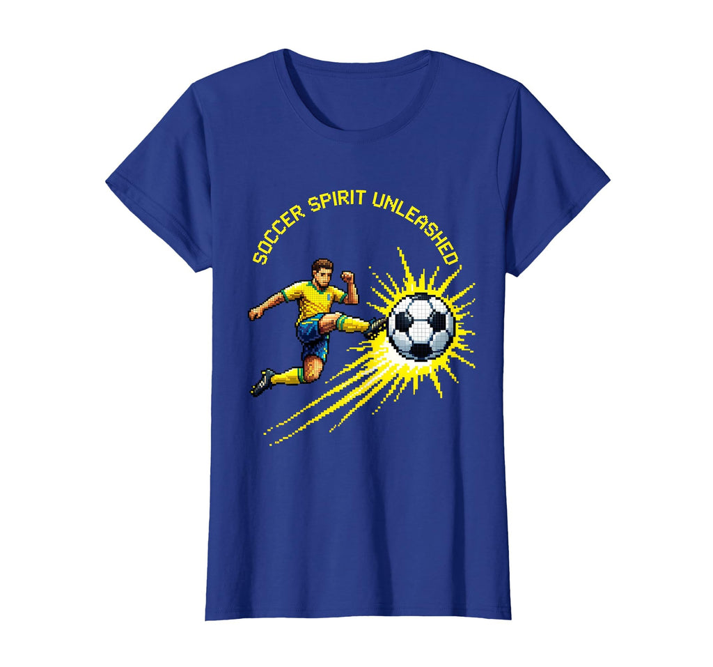 Soccer Spirit Unleashed Soccer T-Shirt - Fun Novelty Design Unisex - T-Shirt, Sweatshirt, Hoodie