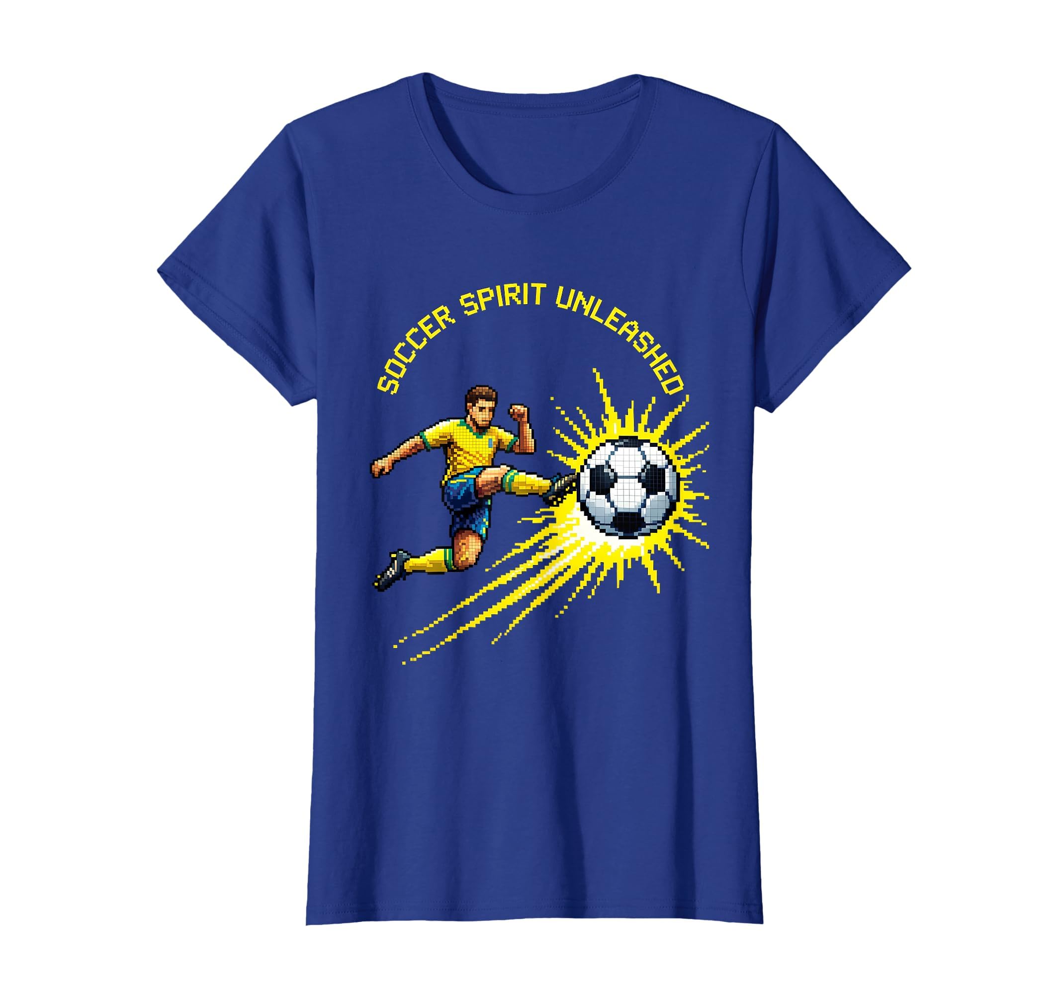 Soccer Spirit Unleashed Soccer T-Shirt - Fun Novelty Design Unisex - T-Shirt, Sweatshirt, Hoodie