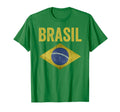Brasil Flag Soccer Brazilian Football T-Shirt - Custom Art Print for Adults - T-Shirt, Sweatshirt, Hoodie