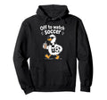 Off To Watch Soccer Mom Goose Drinking Hoodie - Trendy Graphic Unisex - T-Shirt, Sweatshirt, Hoodie