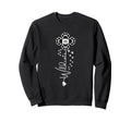 Wildcats Flower Sports Fan Team Sweatshirt - Custom Art Print Men Women - T-Shirt, Sweatshirt, Hoodie