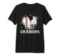 Ball Grandpa Baseball Soccer Heart T-Shirt - Custom Art Print for Adults - T-Shirt, Sweatshirt, Hoodie