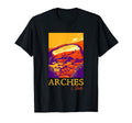 Arches National Park Landscape Arch Utah T-Shirt - Custom Art Print Unisex - T-Shirt, Sweatshirt, Hoodie