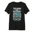 Proud Hockey Goalie Mama Ice T-Shirt - Fun Novelty Design for Adults - T-Shirt, Sweatshirt, Hoodie
