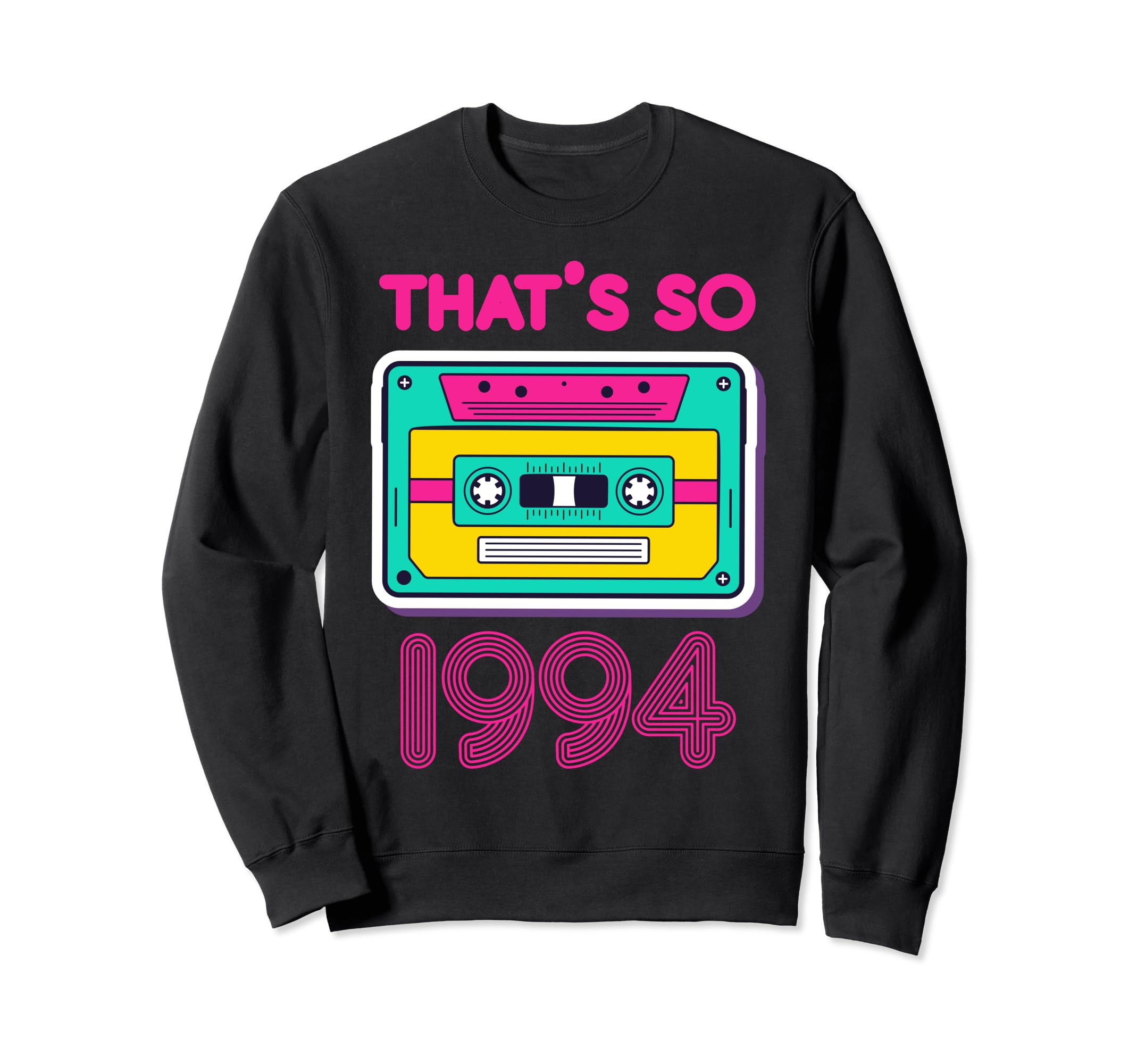 Sarcastic Nostalgic 1994 Cassette Sweatshirt - Trendy Graphic for Adults - T-Shirt, Sweatshirt, Hoodie