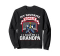 My Favorite Goalie Calls Me Sweatshirt - Fun Novelty Design for Adults - T-Shirt, Sweatshirt, Hoodie