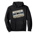 Rewind To 80S Mixtape Hoodie - Minimalist Print for Adults - T-Shirt, Sweatshirt, Hoodie