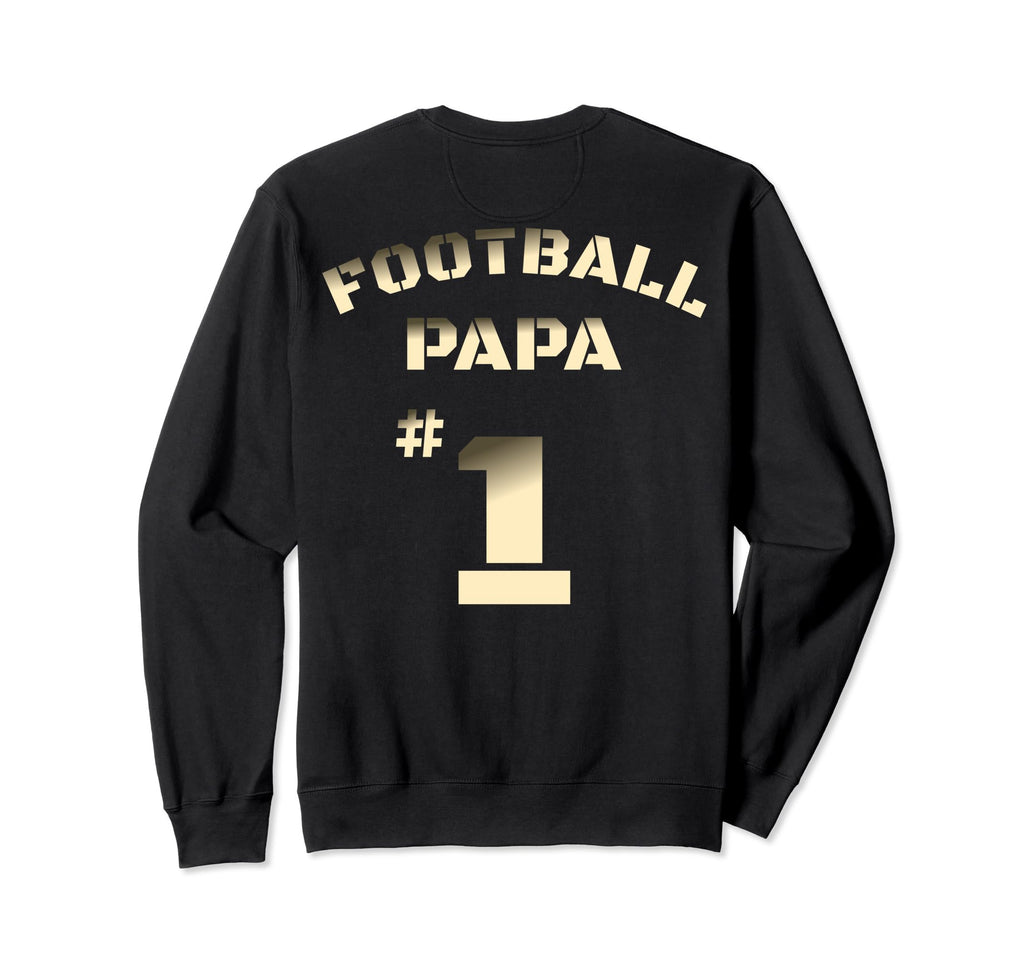 French Football Dad Sweatshirt - Minimalist Print for Adults - T-Shirt, Sweatshirt, Hoodie