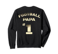 French Football Dad Sweatshirt - Minimalist Print for Adults - T-Shirt, Sweatshirt, Hoodie
