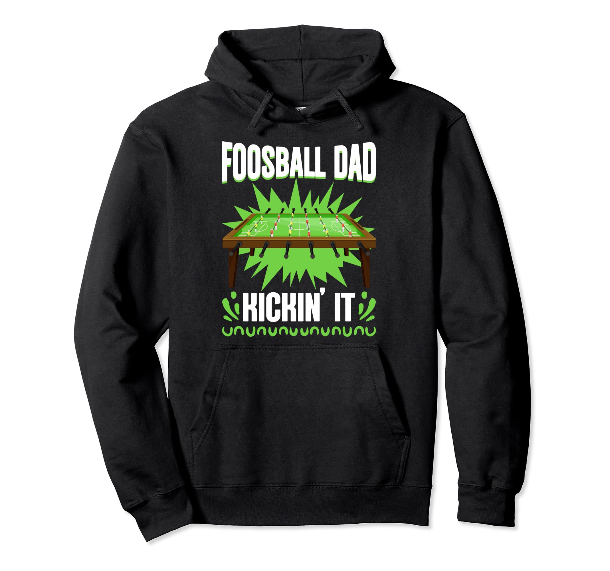 Foosball Dad Foosball Table Football Hoodie - Custom Art Print Unisex - T-Shirt, Sweatshirt, Hoodie