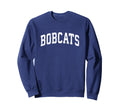 Bobcats Mascot Athletic Sports Name Sweatshirt - Minimalist Print Unisex - T-Shirt, Sweatshirt, Hoodie