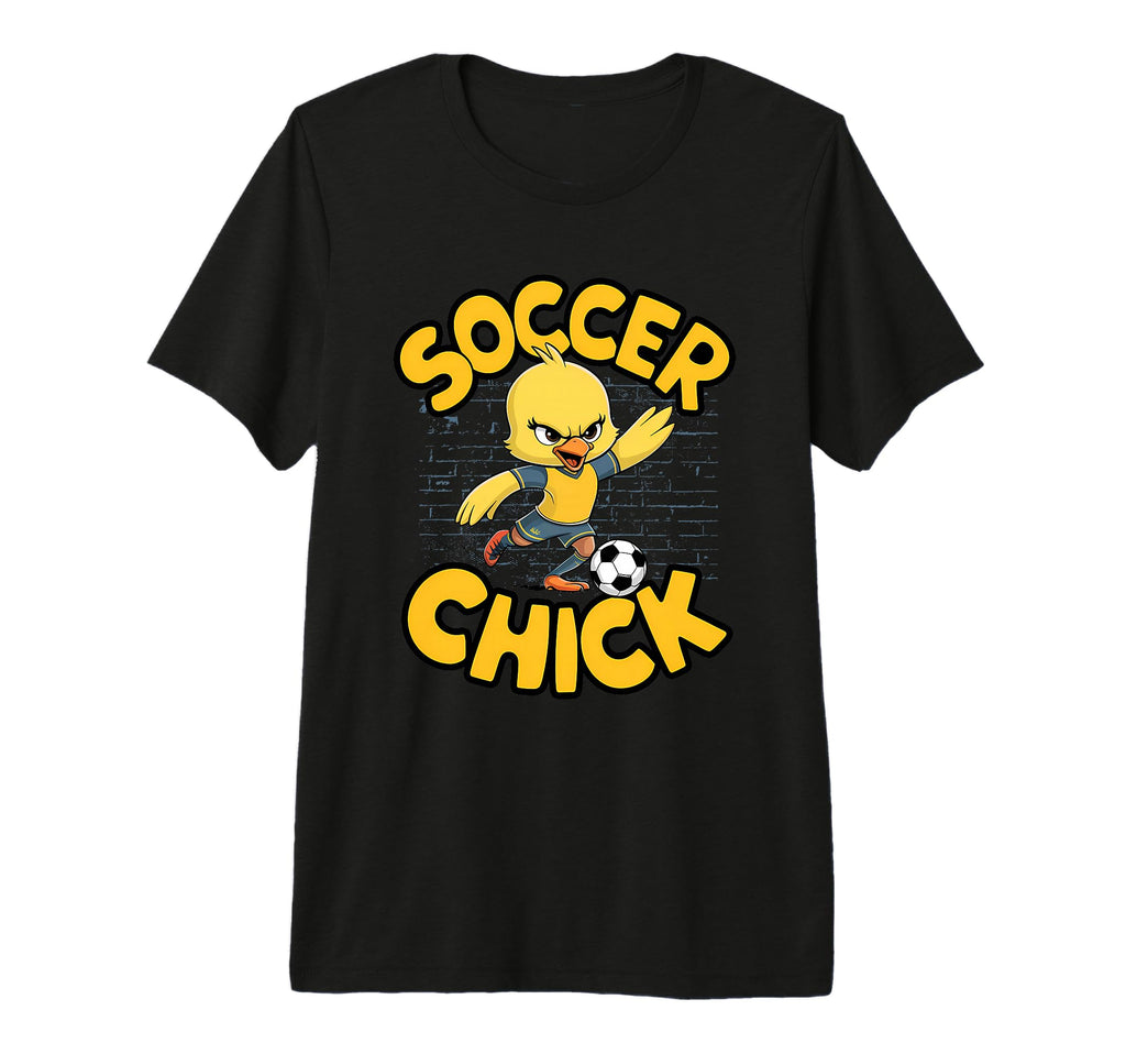 Soccer Chick Soccer Player Soccer Tri T-Shirt - Trendy Graphic for Adults - T-Shirt, Sweatshirt, Hoodie