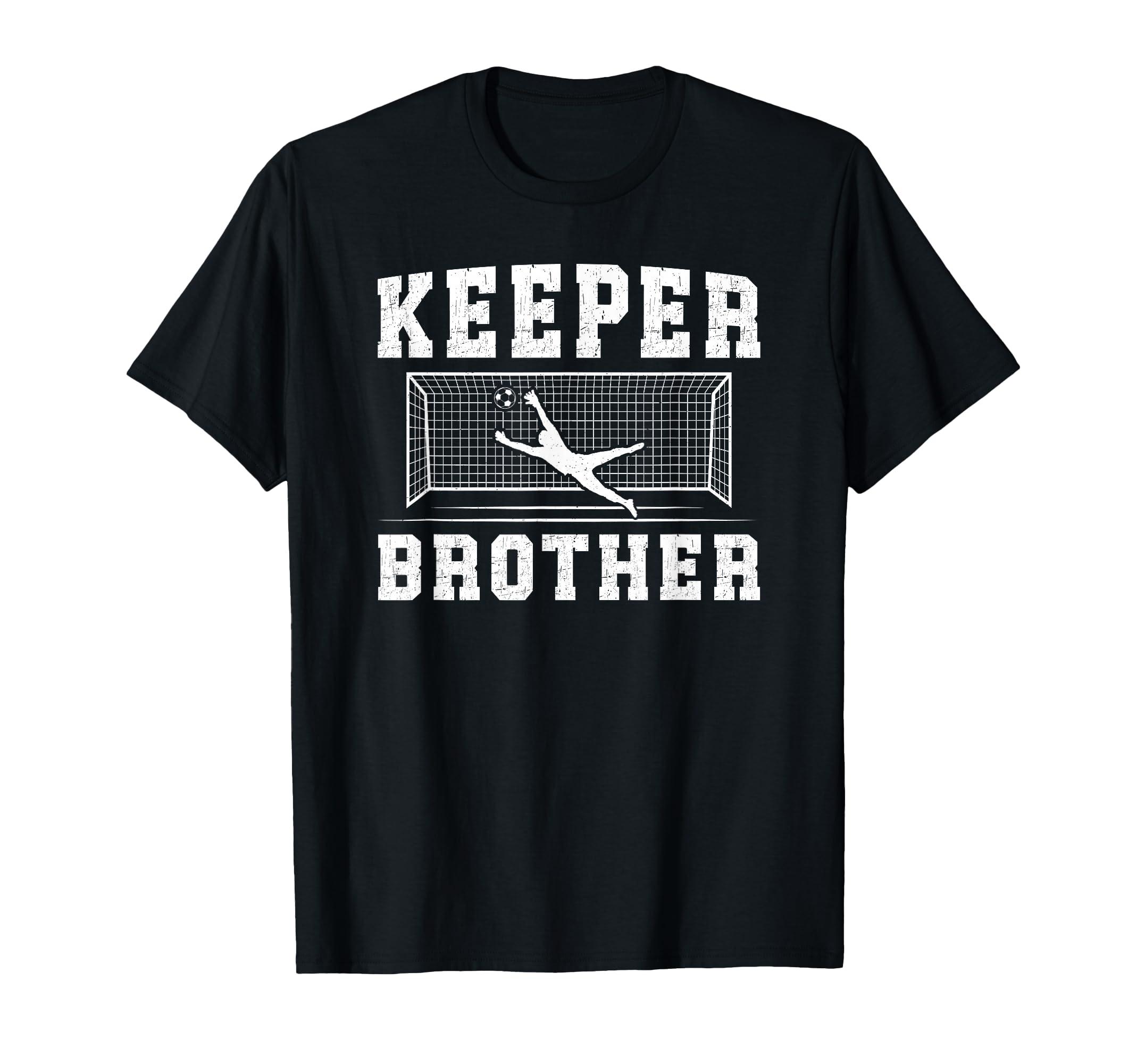 Soccer Keeper Brother Soccer Goalie T-Shirt - Custom Art Print for Adults - T-Shirt, Sweatshirt, Hoodie