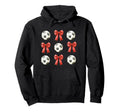 Soccer Mom Red Coquette Bow Hoodie - Aesthetic Graphic Men Women - T-Shirt, Sweatshirt, Hoodie