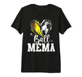 Ball Mema Softball Soccer Ball Grandma T-Shirt - Unique Graphic Men Women - T-Shirt, Sweatshirt, Hoodie