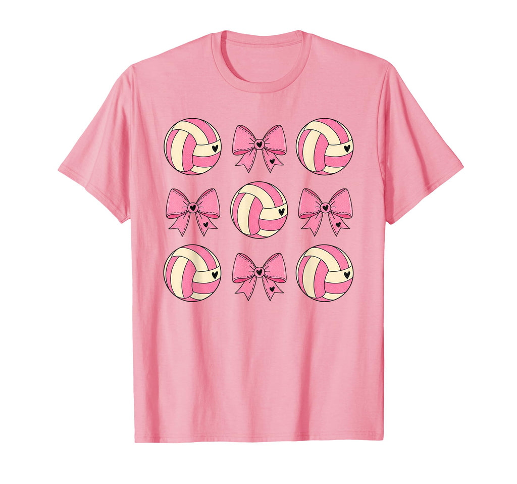 Soccer Bow Game Day Volleyball Coquette T-Shirt - Aesthetic Graphic Unisex - T-Shirt, Sweatshirt, Hoodie