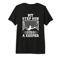 Mens Soccer Keeper Step Dad Soccer T-Shirt - Graphic Print for Adults - T-Shirt, Sweatshirt, Hoodie