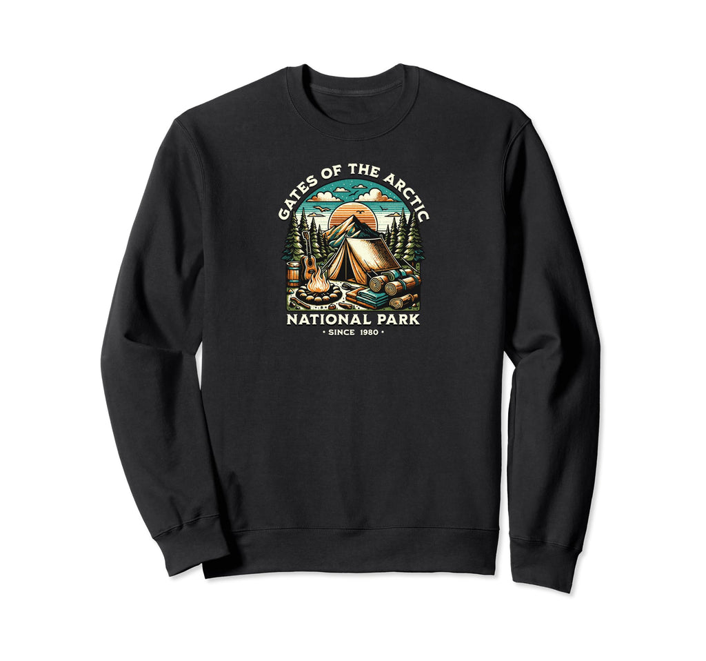Gates Arctic National Park Sweatshirt - Minimalist Print for Adults - T-Shirt, Sweatshirt, Hoodie
