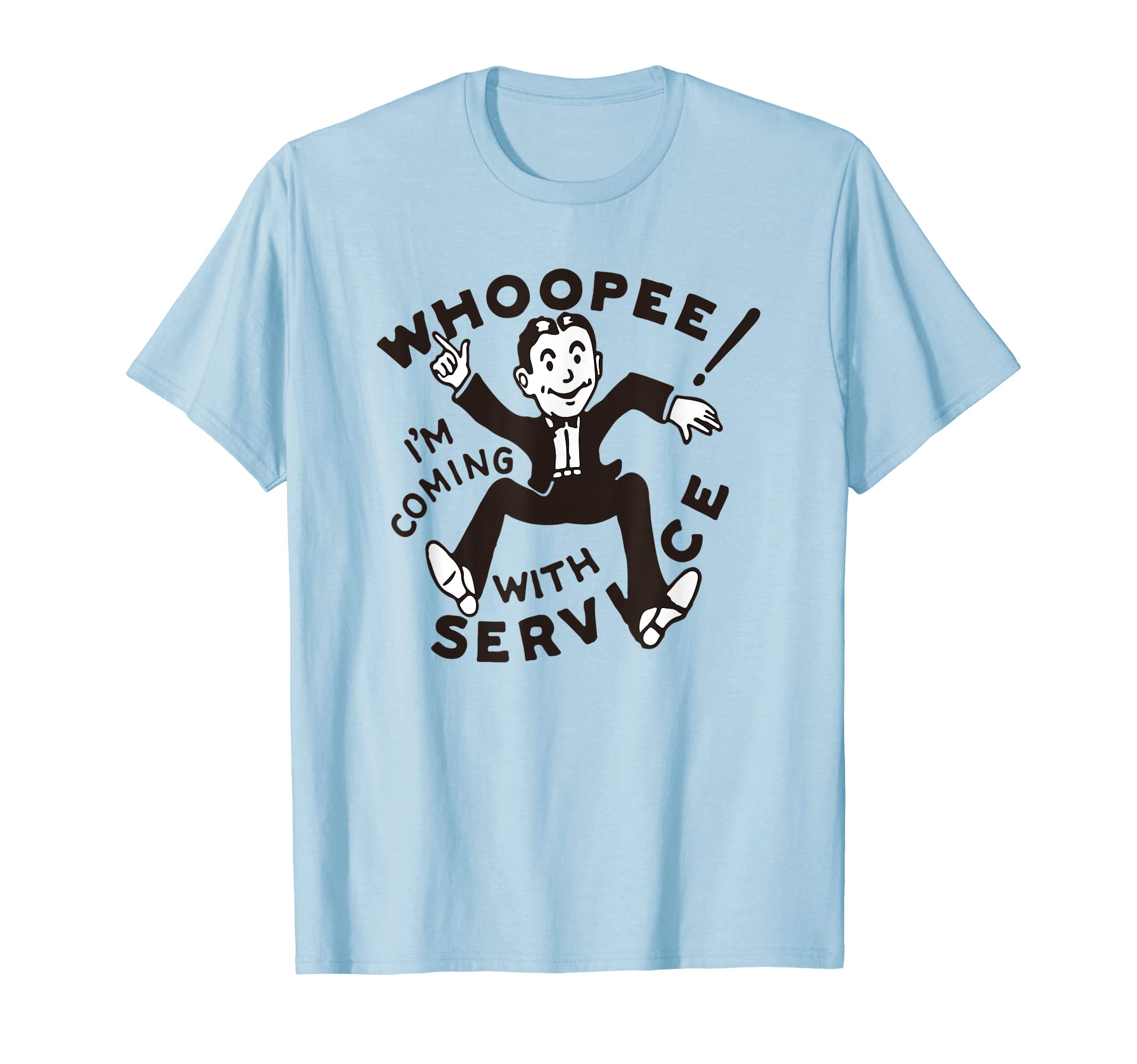 Whoopee Restaurant Matchbook Waiter T-Shirt - Streetwear Style for Adults - T-Shirt, Sweatshirt, Hoodie