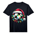 Santa Soccer Ball Performance T-Shirt - Graphic Print Men Women - T-Shirt, Sweatshirt, Hoodie