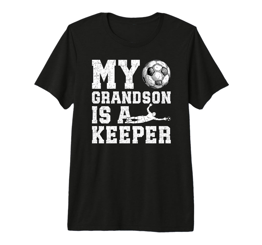 Mens Proud Soccer Keeper Pops T-Shirt - Casual Everyday Wear for Adults - T-Shirt, Sweatshirt, Hoodie