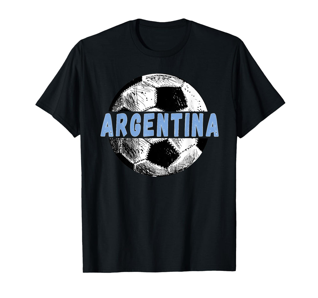 Argentina Soccer Argentinian Flag Proud T-Shirt - Custom Art Print Unisex - T-Shirt, Sweatshirt, Hoodie