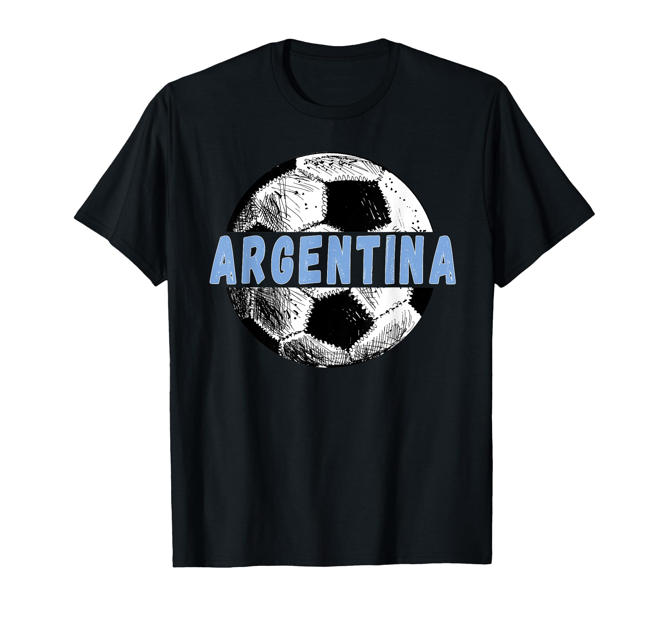 Argentina Soccer Argentinian Flag Proud T-Shirt - Custom Art Print Unisex - T-Shirt, Sweatshirt, Hoodie