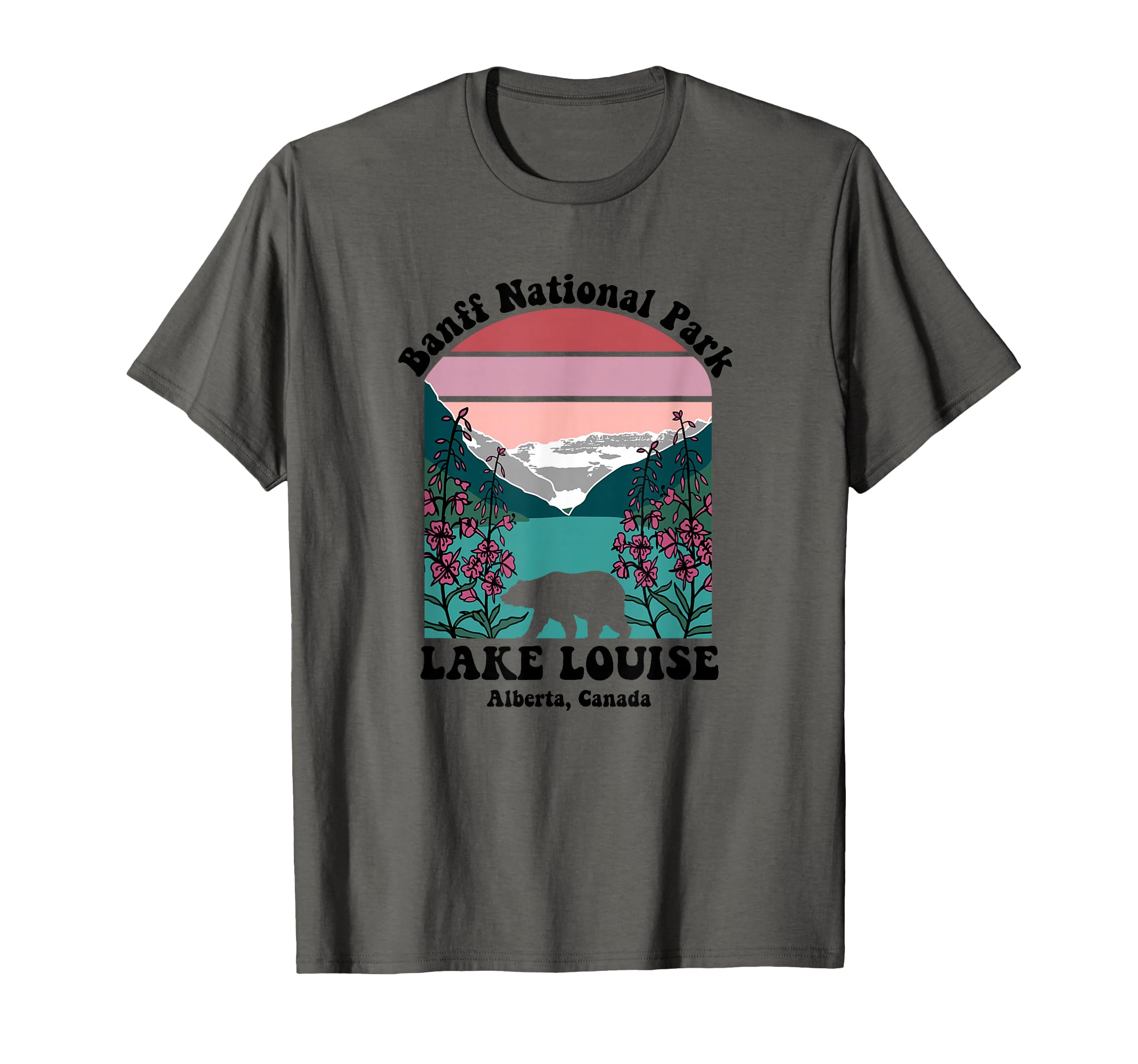 Banff National Park Lake Louise T-Shirt - Custom Art Print Men Women - T-Shirt, Sweatshirt, Hoodie