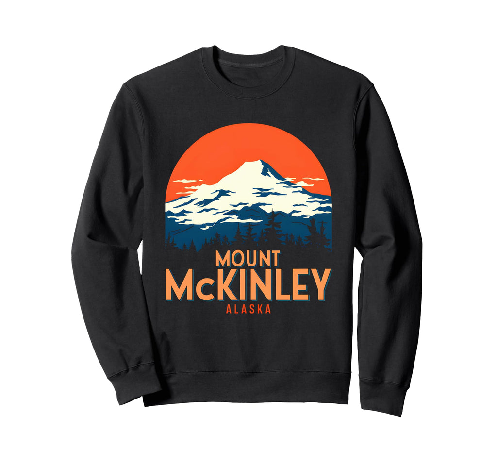 Mount Mckinley National Park Alaska Sweatshirt - Trendy Graphic Unisex - T-Shirt, Sweatshirt, Hoodie