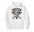 Soccer Auntie Womens Soccer Day Aunt Hoodie - Streetwear Style for Adults - T-Shirt, Sweatshirt, Hoodie