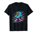 Roller Skates Roller Skating Derby Gift T-Shirt - Custom Art Print Unisex - T-Shirt, Sweatshirt, Hoodie
