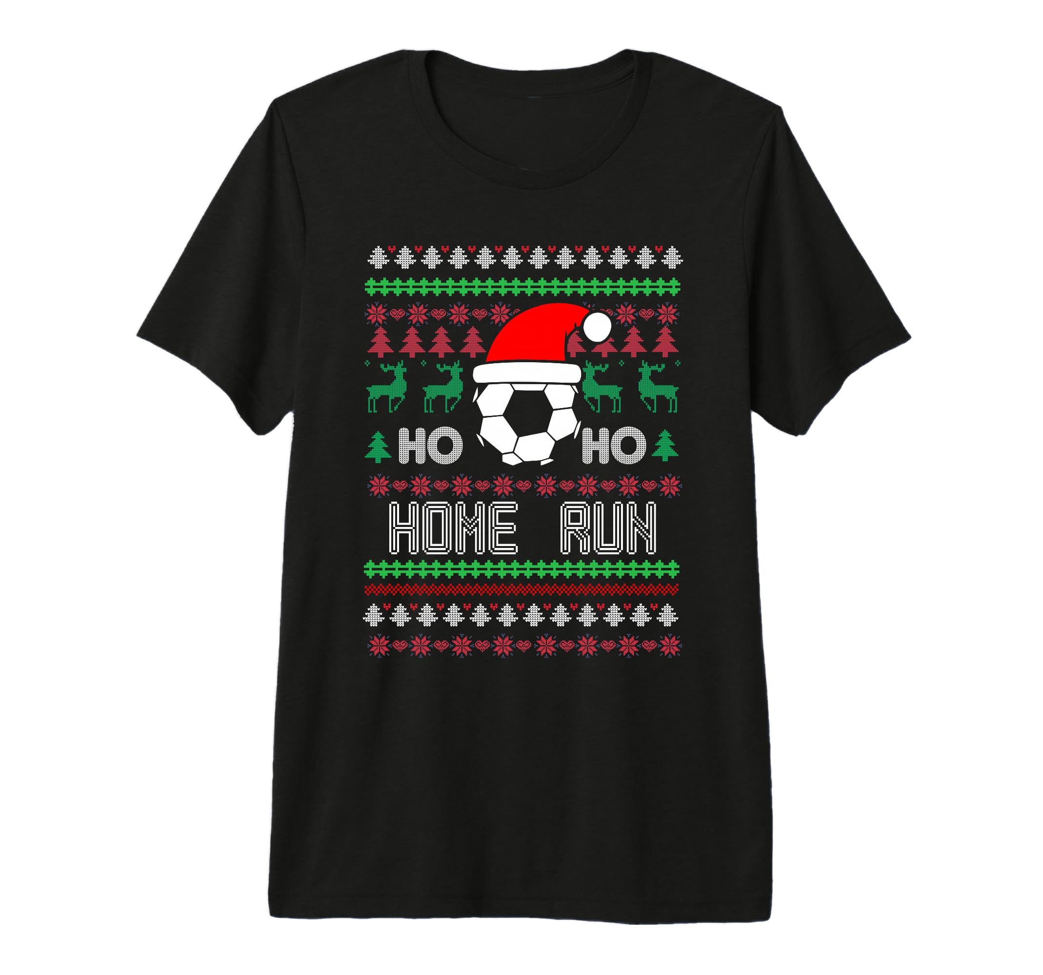 Soccer Goalkeeper Holiday Santa T-Shirt - Fun Novelty Design Men Women - T-Shirt, Sweatshirt, Hoodie