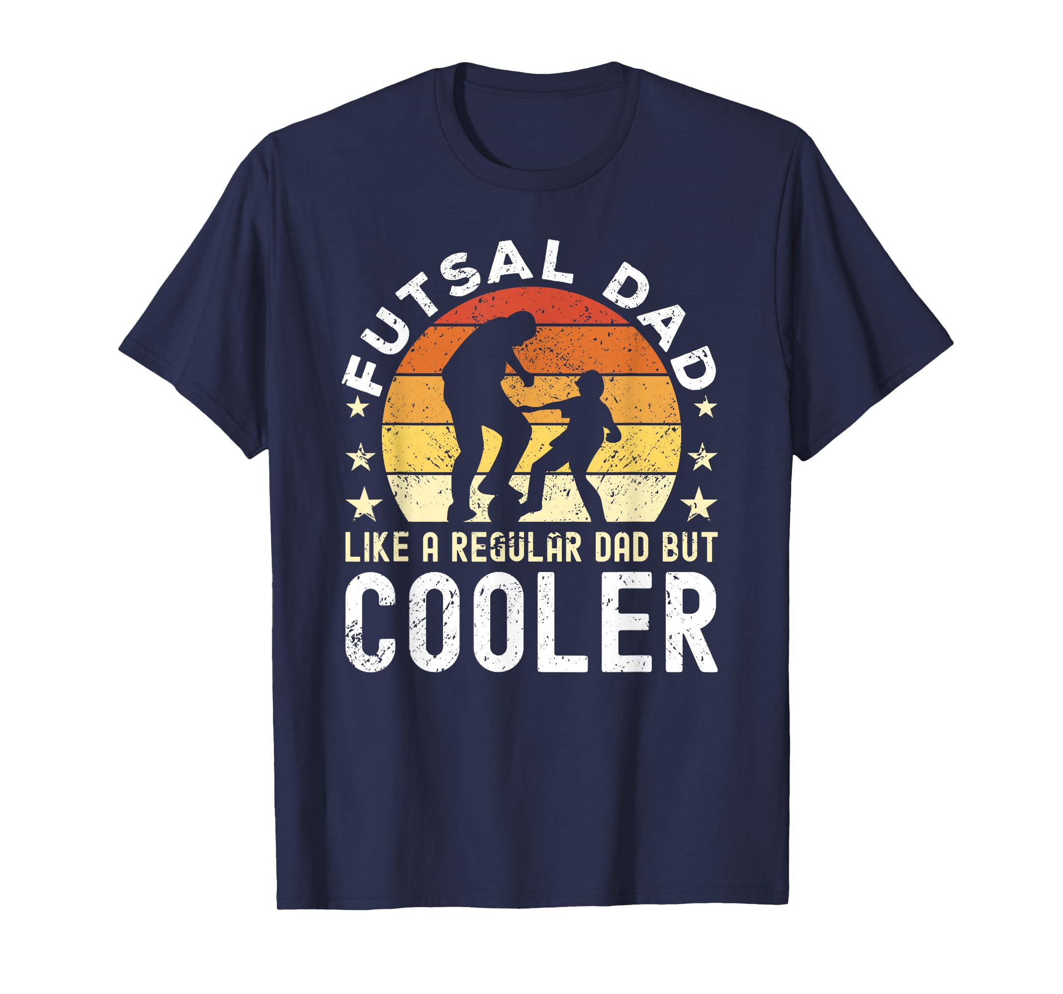 Mens Futsal Dad Futsal Soccer Ball T-Shirt - Minimalist Print Men Women - T-Shirt, Sweatshirt, Hoodie