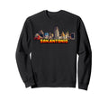 San Antonio 8 Bit Video Arcade Gamer Sweatshirt - Graphic Print Unisex - T-Shirt, Sweatshirt, Hoodie
