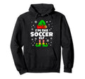 Funny Soccer Elf Family Matching Group Hoodie - Custom Art Print Men Women - T-Shirt, Sweatshirt, Hoodie