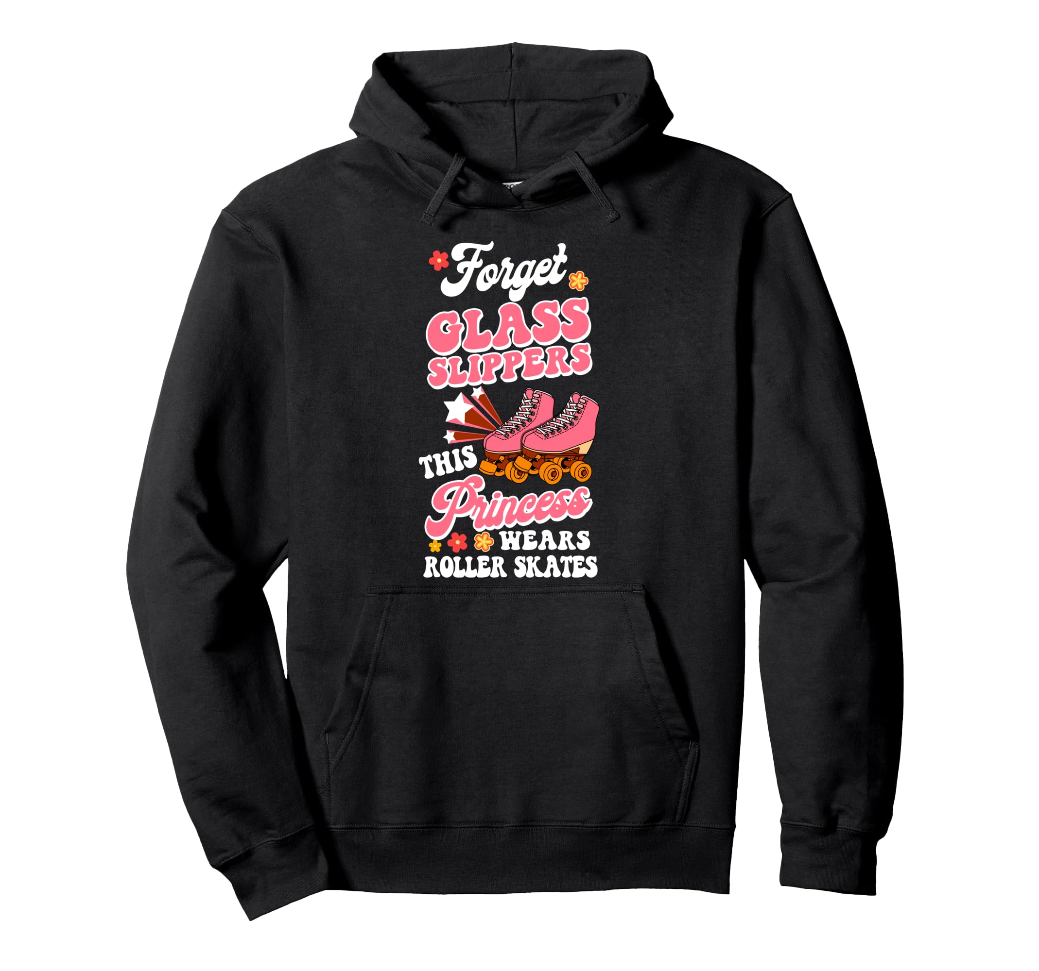 Roller Skating Skate 1970S Hoodie - Novelty Apparel for Adults - T-Shirt, Sweatshirt, Hoodie