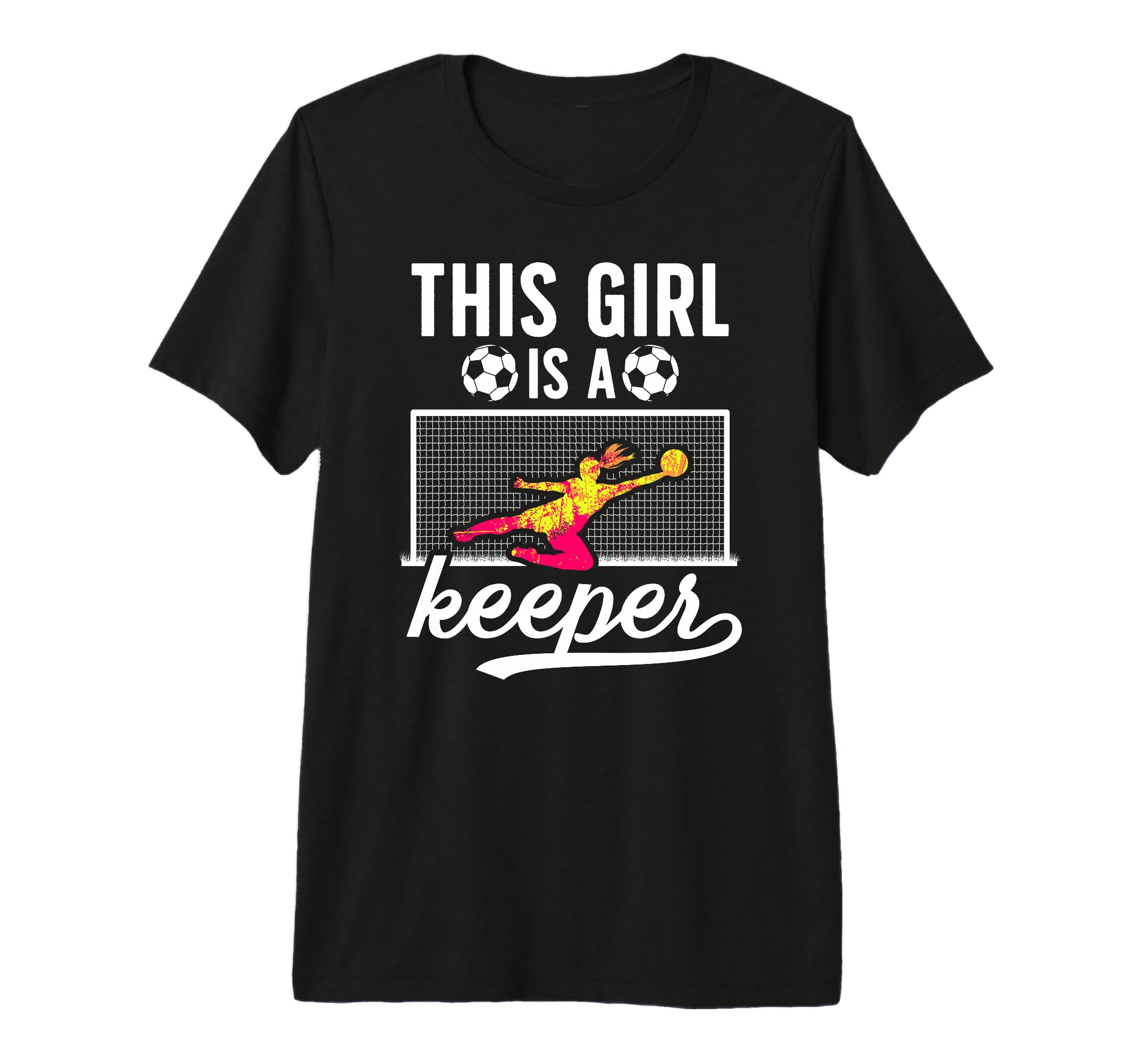 This Is Keeper Soccer Goalkeeper Soccer T-Shirt - Graphic Print for Adults - T-Shirt, Sweatshirt, Hoodie