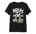Bruh We Out 3Rd Grade Dabbing Last T-Shirt - Minimalist Print Men Women - T-Shirt, Sweatshirt, Hoodie