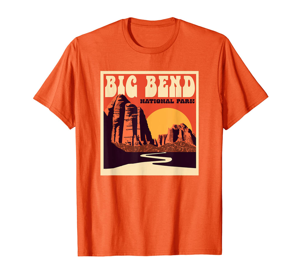 Big Bend Texas National Park T-Shirt - Fun Novelty Design for Adults - T-Shirt, Sweatshirt, Hoodie
