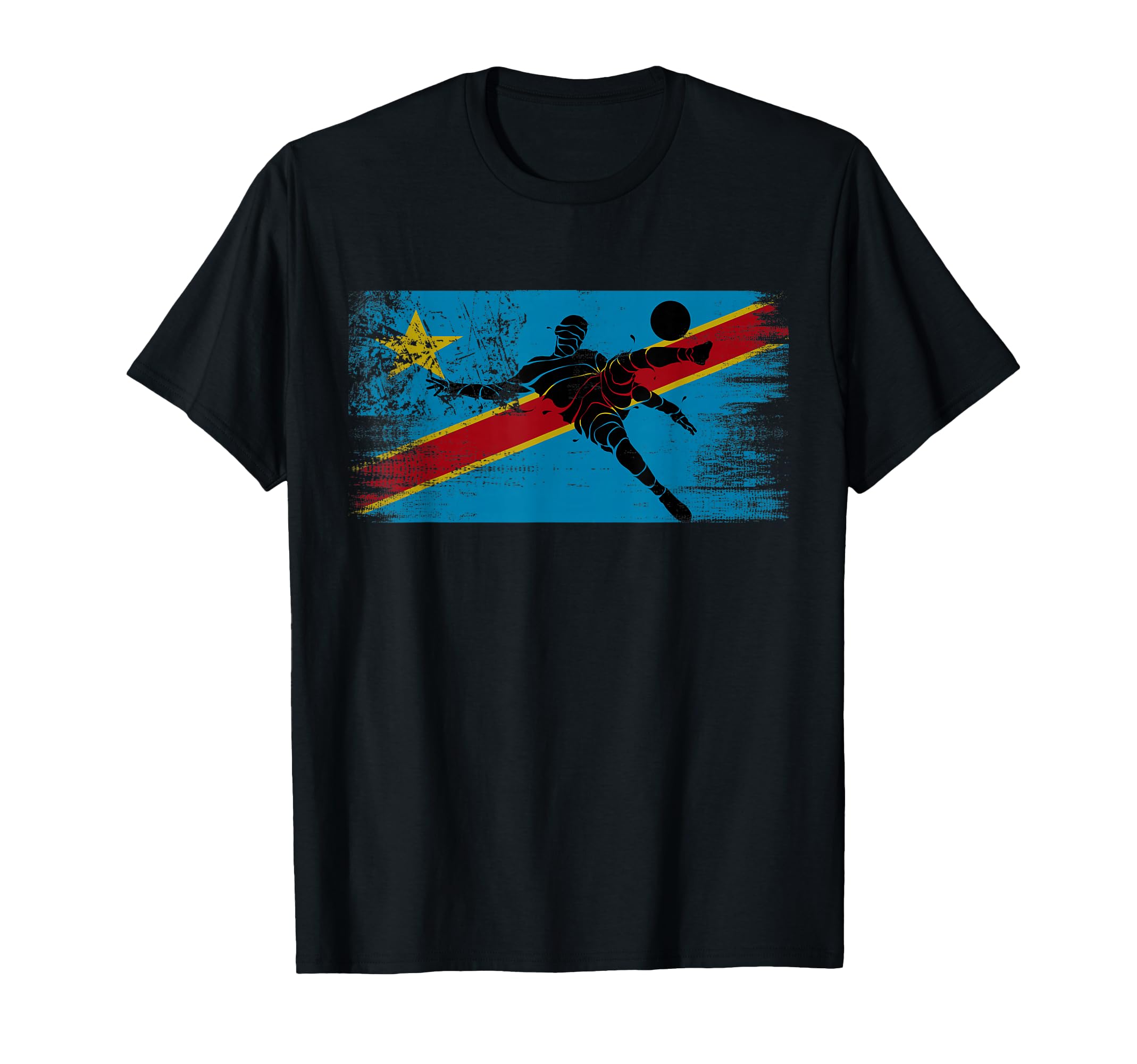 Congo Soccer Congolese Football Congo T-Shirt - Trendy Graphic Unisex - T-Shirt, Sweatshirt, Hoodie