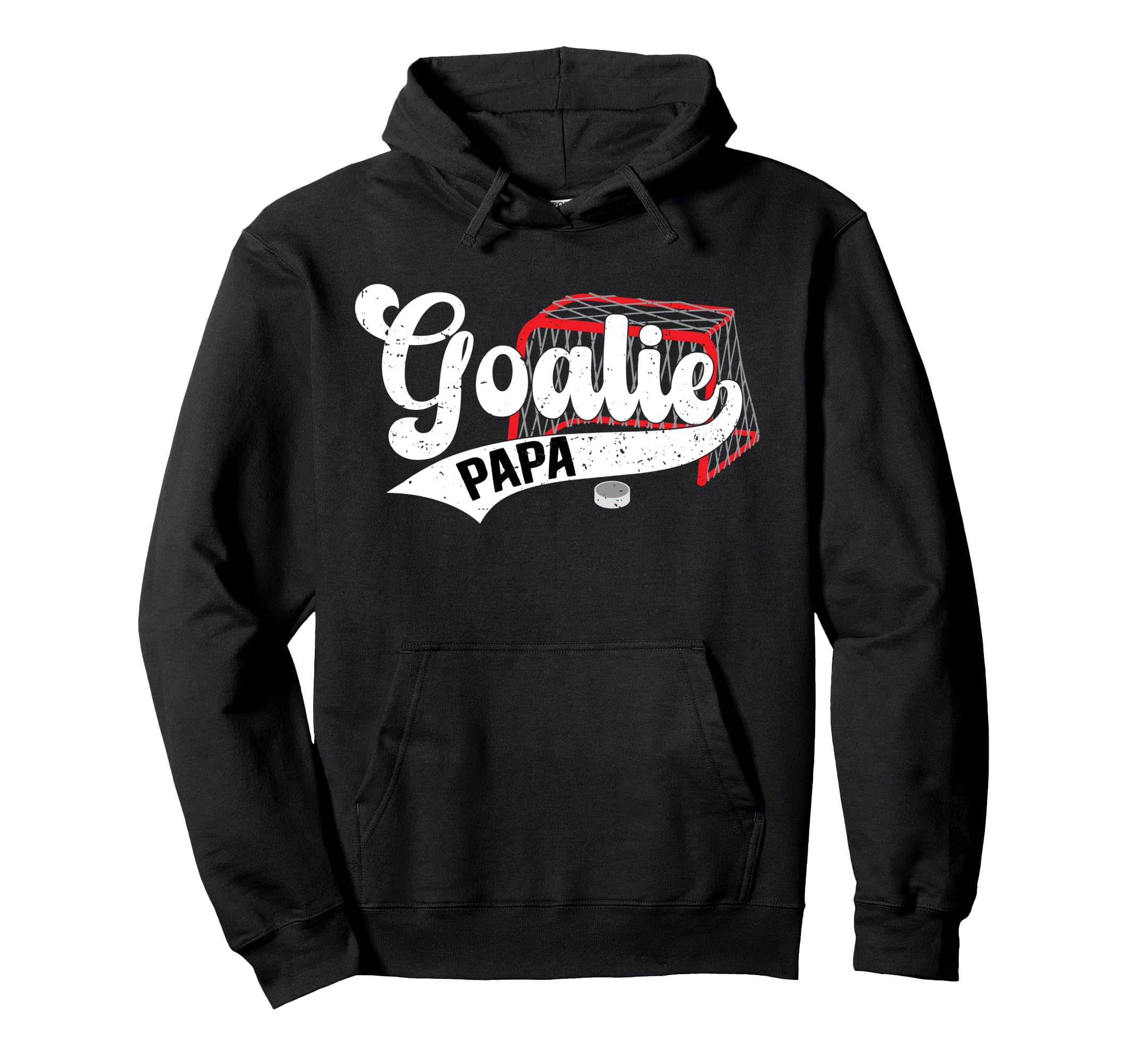 Ice Hockey Goalie Papa Ice Hockey Hoodie - Casual Everyday Wear for Adults - T-Shirt, Sweatshirt, Hoodie