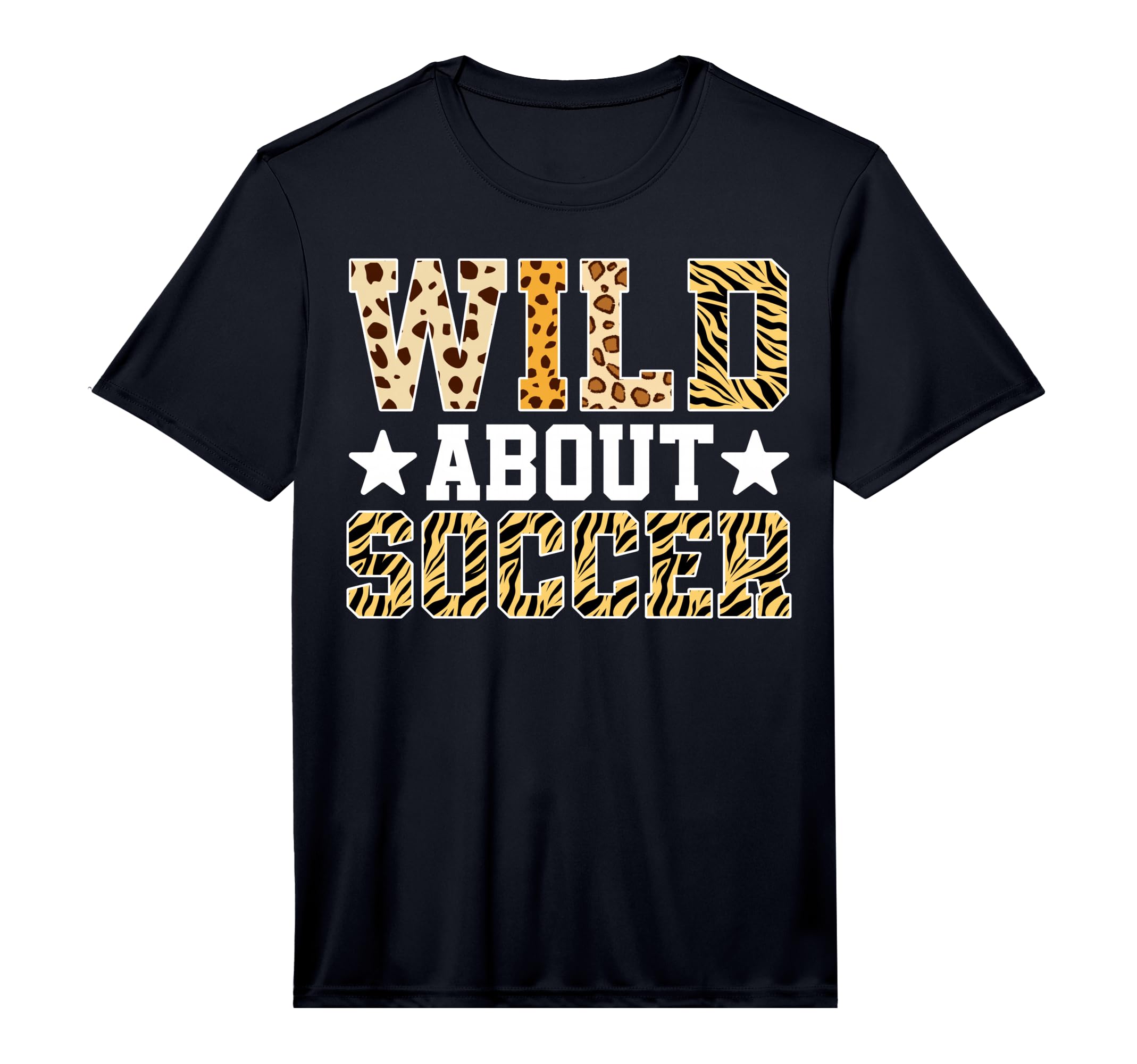 Wild About Soccer Sports Player T-Shirt - Trendy Graphic for Adults - T-Shirt, Sweatshirt, Hoodie