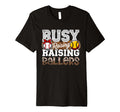Busy Raising Ballers Leopard Softball T-Shirt - Graphic Print Men Women - T-Shirt, Sweatshirt, Hoodie
