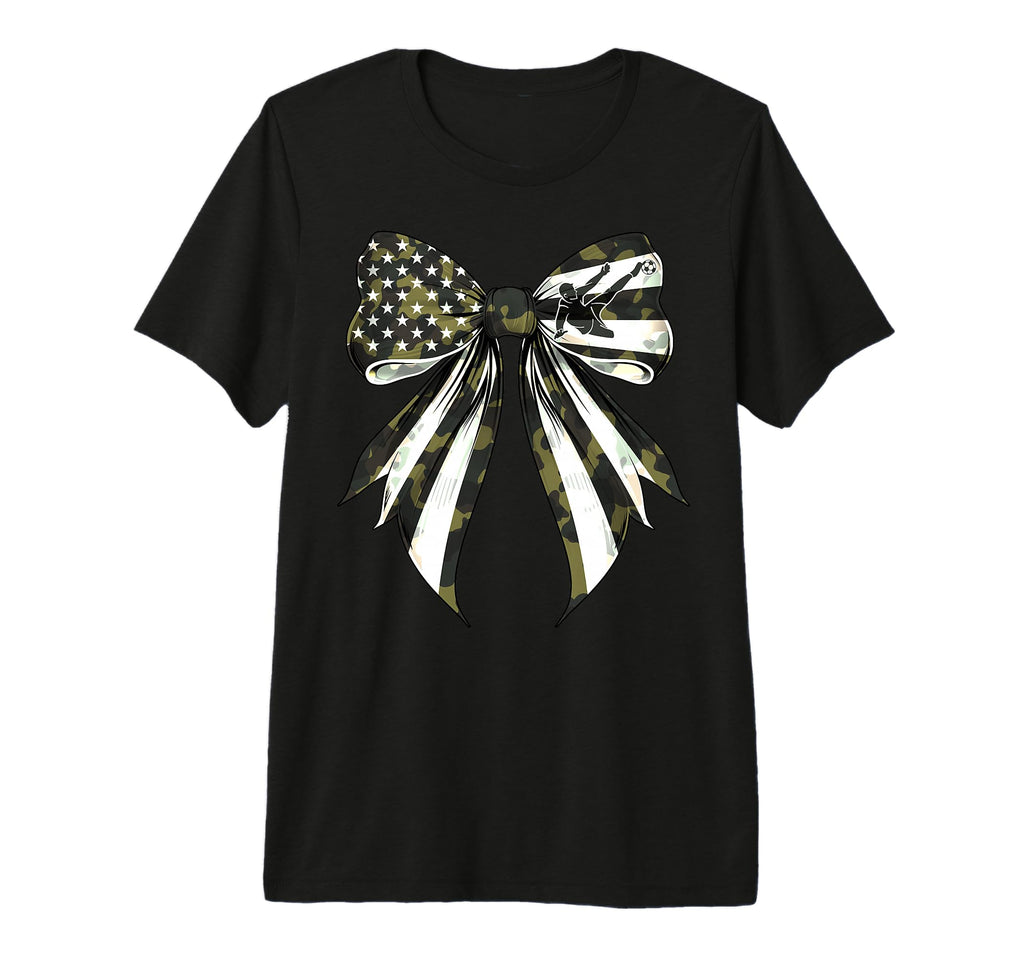 Soccer Player 4Th July American Flag T-Shirt - Streetwear Style for Adults - T-Shirt, Sweatshirt, Hoodie
