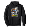 Earn Your Minutes Soccer Motivation Hoodie - Minimalist Print Unisex - T-Shirt, Sweatshirt, Hoodie