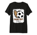 Bleached Soccer Game Day Vibes Soccer T-Shirt - Trendy Graphic for Adults - T-Shirt, Sweatshirt, Hoodie