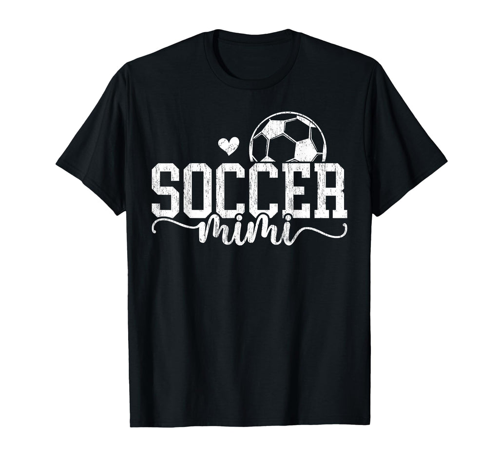 Soccer Mimi Grandma Proud Mimi Soccer T-Shirt - Novelty Apparel Unisex - T-Shirt, Sweatshirt, Hoodie